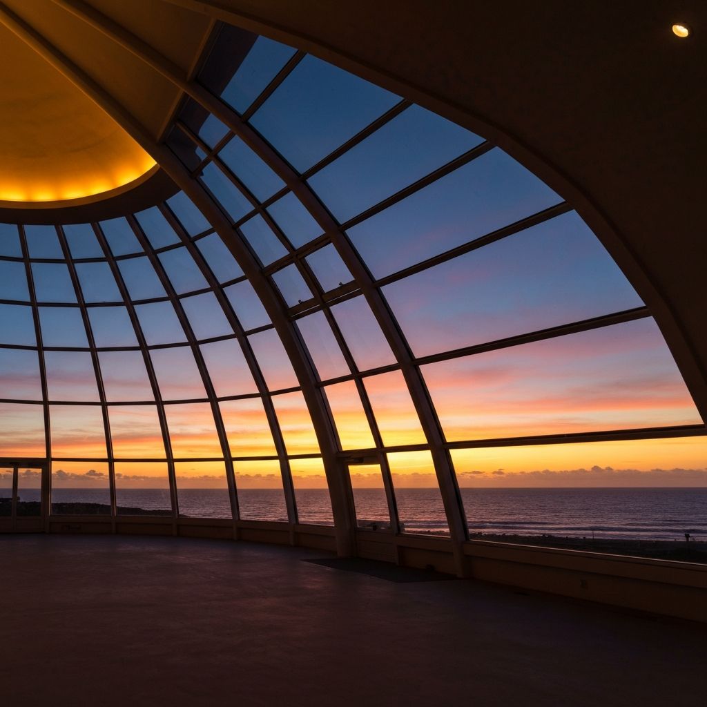 Domo con vista al mar